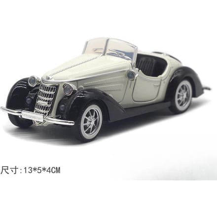 1:32 legering Retro Klassieke Auto Cabriolerend Pull-Back Model Speelgoed, Grensoverschrijdend Amazon Auto Model