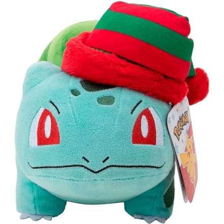 Pluche Jazwares Pokemon Christmas Bulbasaur