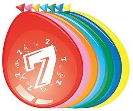 Ballonnen 7 jaar