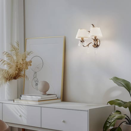 ONLI Wandlamp Karen 2-lamps brons