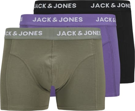 Jack & Jones Heren Boxershorts Trunks JACROB 3-Pack - Maat S