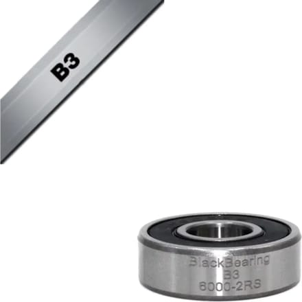 Lager Black Bearing B3 - 6000-2RS - 10 x 26 x 8 mm