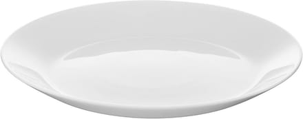 Witte Zijplaat 19 cm Vaatwasserbestendig