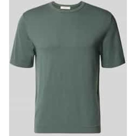 Regular fit t-shirt van puur biologisch katoen model 'TORINO'