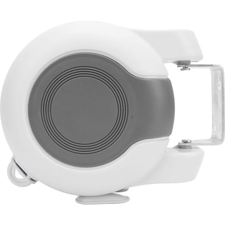 Intrekbare Waslijn Heavy Duty Dubbele Kledinglijn Ruimtebesparend Wasgoed Drogen Binnen Buiten 15m/49.2ft white