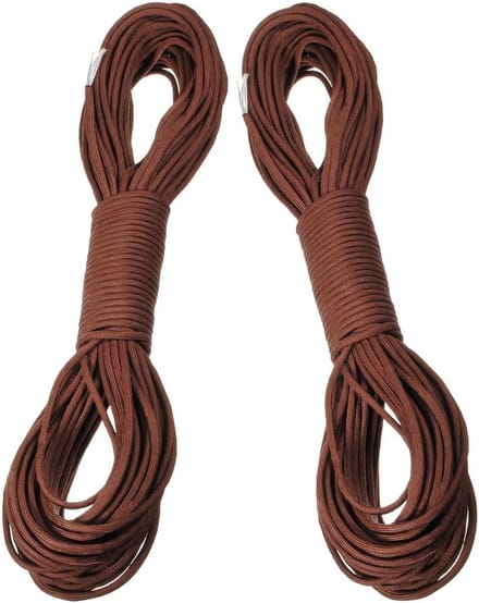 Parachute Touw - Nylon Koord - Outdoor Activiteiten - 7 Kern Constructie - 310 cm - Bruin