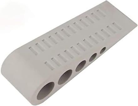 Deurstopper Rubber - Deurblokkade Muurbeschermer - Muren Beschermen - Dubbele Antislip - N.v.t. - Grijs