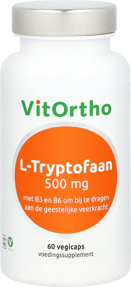 VitOrtho L-Tryptofaan 500 mg 60 vcaps