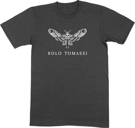 Rolo Tomassi - Moth Logo Heren T-shirt - M - Zwart