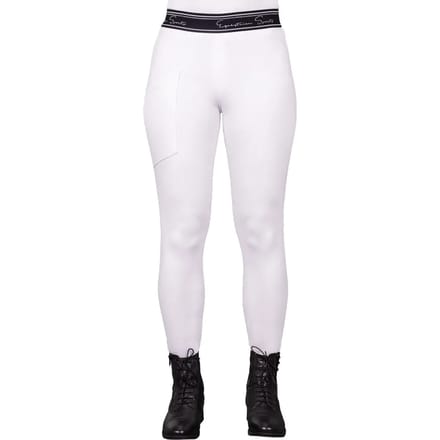 QHP RIJLEGGING EDEN COMPETITION FULLGRIP Wit