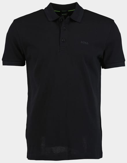 BOSS Green Polo korte mouw Blauw Paddy 10241663 01 50469055/411