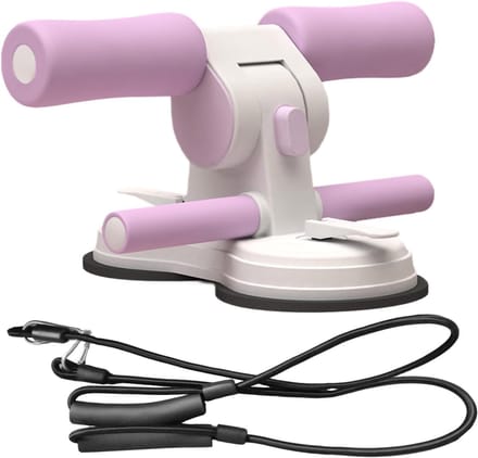 Buikspier Trainer - Core Trainer - Thuis trainen - Dubbele zuignap - 28x21.5 cm - Paars