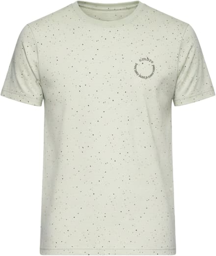 OMBRE T-shirt - Regular Fit - Katoen - Korte Mouw Lichtmint M
