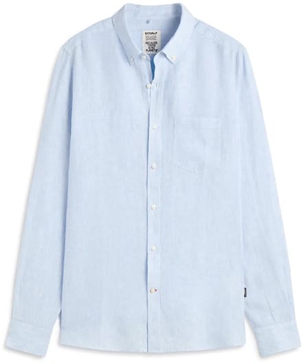 Ecoalf Adan Overhemd Blauw M Man