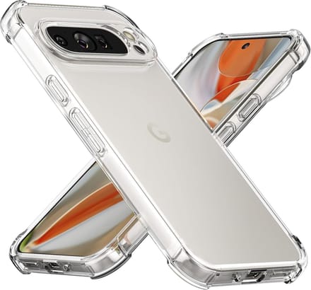 Hoesje voor Googe Pixel 9 Pro XL backcover Shockproof siliconen Transparant