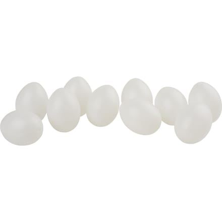 VBS Decoratief ei "Wit", 10 stuks
