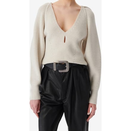 IRO Paris Adsila Pullover Ecru/white Größe: XS | Pullover Outlet | Damen | Braun