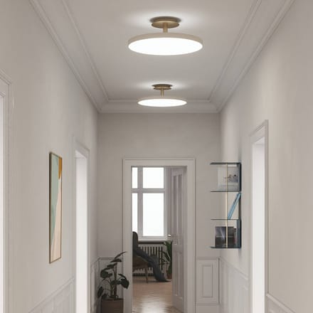 UMAGE LED plafondlamp Asteria UP PLUS, parelwit, Ø 60 cm CCT