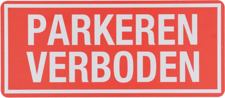 Aanduidingsbord Z144 Parkeren Verboden