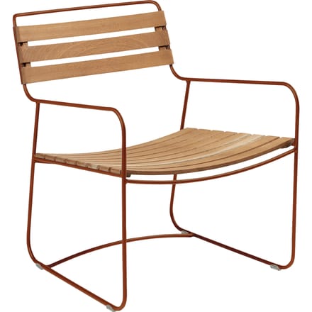 Fermob SURPRISING Fauteuil Teak - E2 gekonfijte sinaasappel