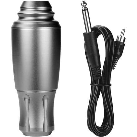 Aluminiumlegering Roterende Tattoo Pen Korte Pen-type Tattoo Machine Shader Liner Motor Stroomkabel Kit 0
