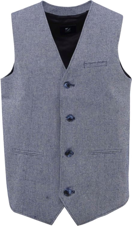 Suitable Gilet Loop Azuurblauw - Maat 48 - Heren