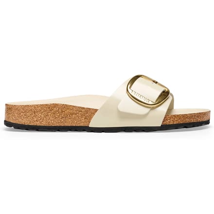 Dames muiltjes Birkenstock Madrid Natural Patent