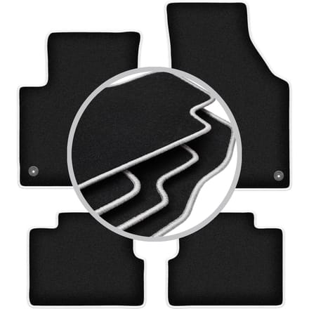 CARLUX-SILVER automatten voor: Jeep Cherokee KL SUV (2013-)