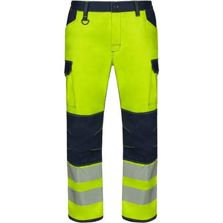 Rekbare Werkbroek met Kniebeschermers en Reflecterende Strips Velilla