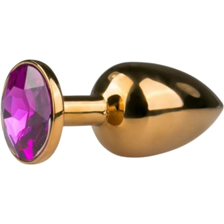 EasyToys Metalen Butt Plug - Paars