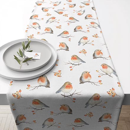 Ambiente - Tafelloper 40x150cm - Robin family