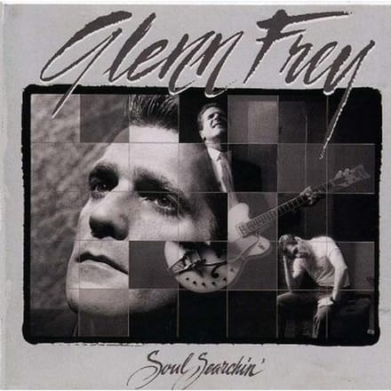LP Plaat GLENN FREY Soul Searchin MCA6239 1988 Canada Rock Gebruikt gray