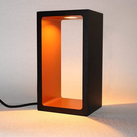 Corridor LED tafellamp zwart/mat koper 660lm touchdimmer - Modern - Artdelight - 2 jaar garantie
