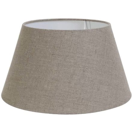 Light & Living - Lampenkap DARK LINEN - 25x18x14cm - Grijs