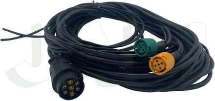 Kabelboom als Aspock 7 polig 5 polige connector - aftakingen