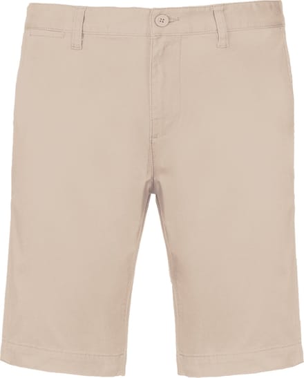 Kariban Heren chino bermudashorts K750 - Beige - 48 NL (42 FR)