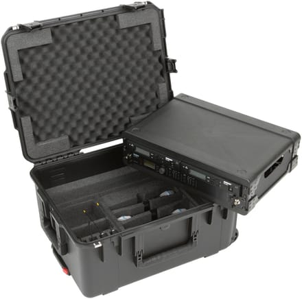 SKB - iSeries 3i-2217-10 - Waterdichte Koffer - Zwart - Draadloze Microfoon Fly Rack 2U