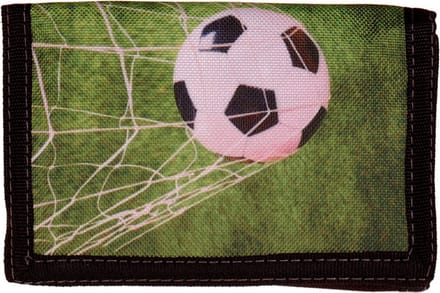 Klittenband Portemonnee Voetbal - 13x8,5cm