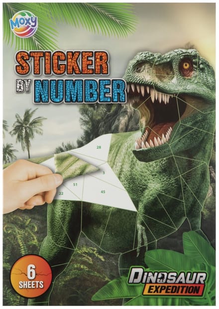 Creative Craft Group - Dino Sticker by Number