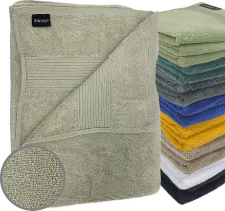 iSleep Terry Strandlaken - 100x180 cm - Licht Groen