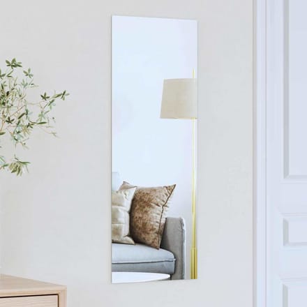 vidaXL - Wandspiegel - Rechthoekig - 30 - x - 80 - cm - gehard - glas