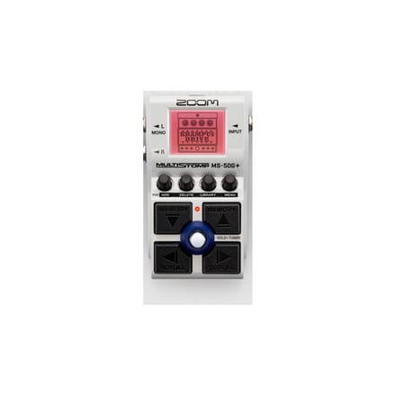 Zoom MS-50G+ effectenpedaal Expressiepedaal Zwart, Wit