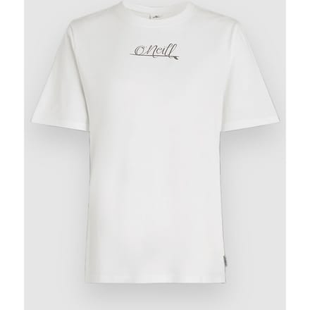 O´neill Essentials Script T-shirt Met Korte Mouwen Wit M Vrouw