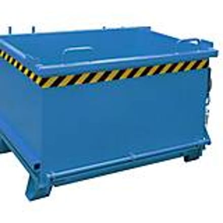 Bodemklepcontainer SB 750, blauw