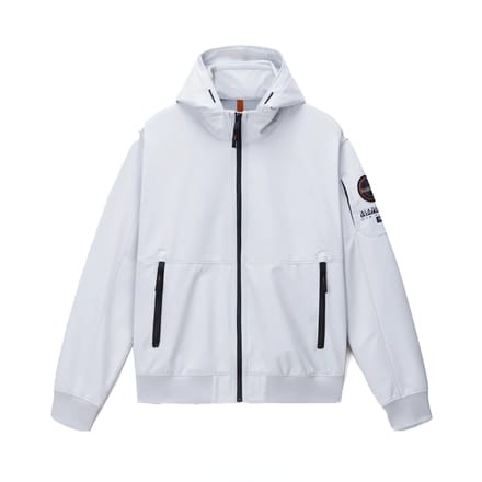 Napapijri - Heren Jas zomer Jacket Melville - Grijs - Maat M