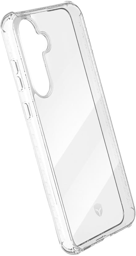 Force Case, Hoesje geschikt voor Galaxy A35 - Versterkt Tryax System met 3D Inserts, Transparant