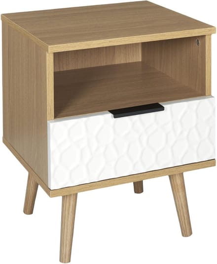 Home Deco - Nachtkastje met vak en lade