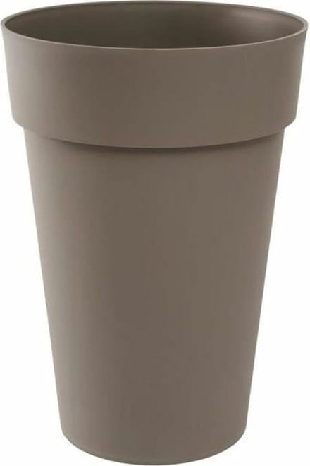 Bloempot EDA Tuscan Taupe Polypropyleen Ø 46 x 65 cm