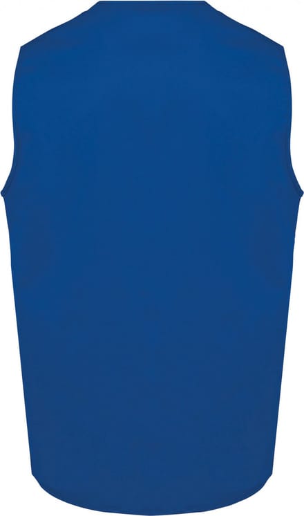 Gilet Unisex M WK. Designed To Work Mouwloos Royal Blue 65% Polyester, 35% Katoen