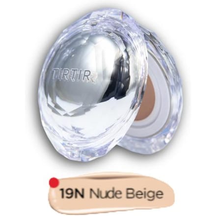 Tirtir Mask Fit Crystal Mesh Mini Cushion 19N nude beige gray